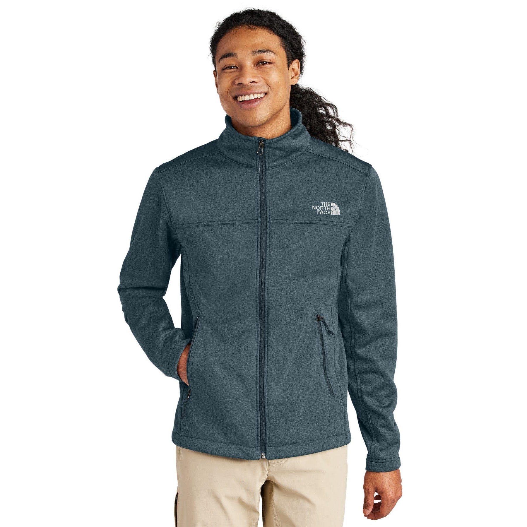 The North Face-The North Face® Chest Logo Ridgewall Soft Shell Jacket NF0A88D5-MedTech-4